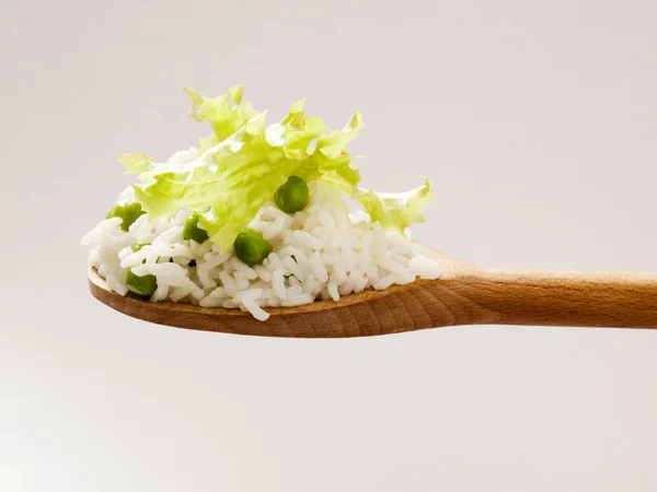Rýže a hrášek — Stock fotografie