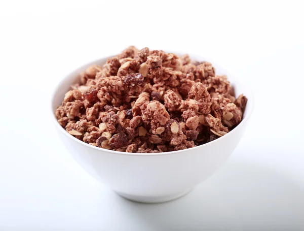Choklad granola — Stockfoto