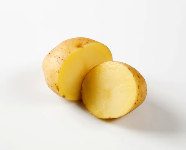 Polovinu brambor — Stock fotografie