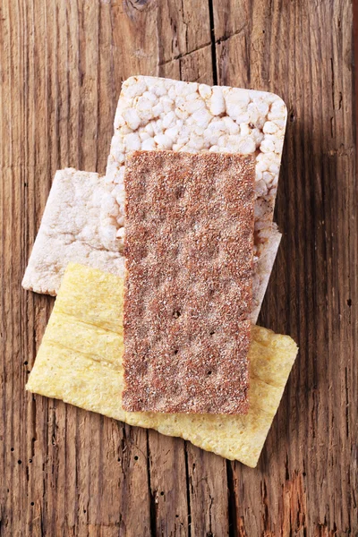 stock image Variety of crispbread