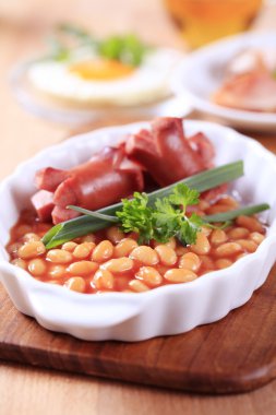 English breakfast clipart