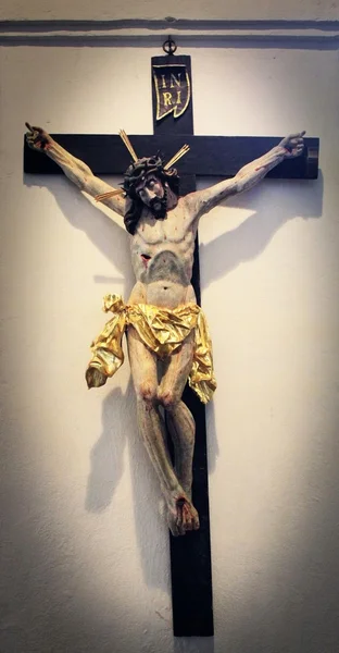 Jesus Kristus på krucifix — Stockfoto