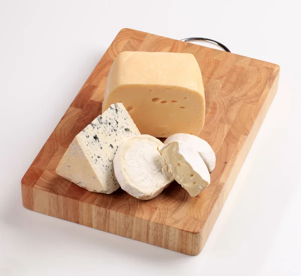 Selection of cheeses — Stock Photo, Image