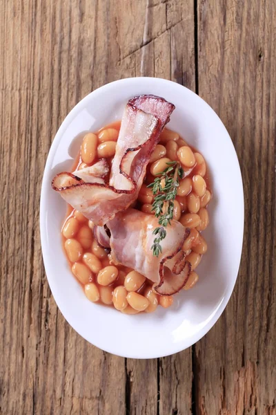 stock image Baked beans and bacon