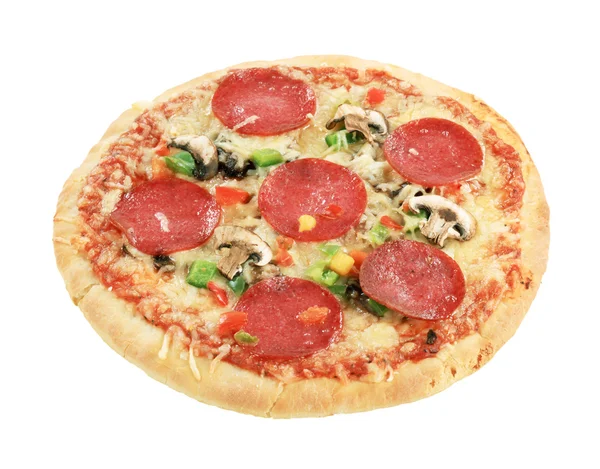 stock image Salami pizza