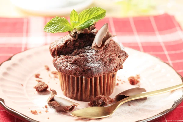 Csokoládé muffin — Stock Fotó