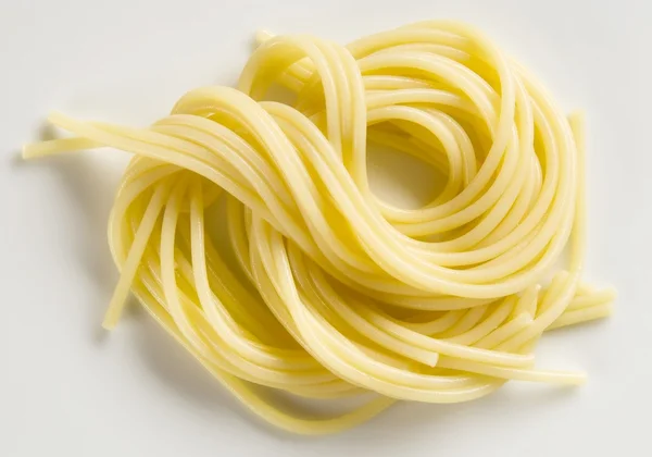 Kokt spaghetti — Stockfoto