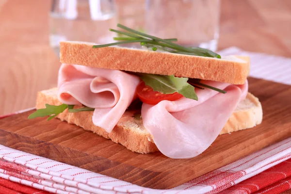 Ham sandwich — Stock Photo, Image