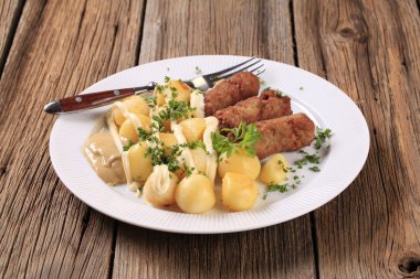 cevapcici ve patates