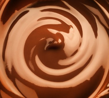 Chocolate swirl clipart