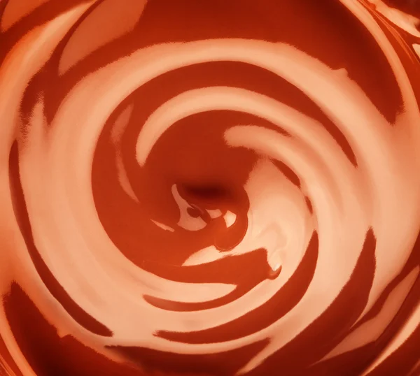 Шоколад вихором — стокове фото