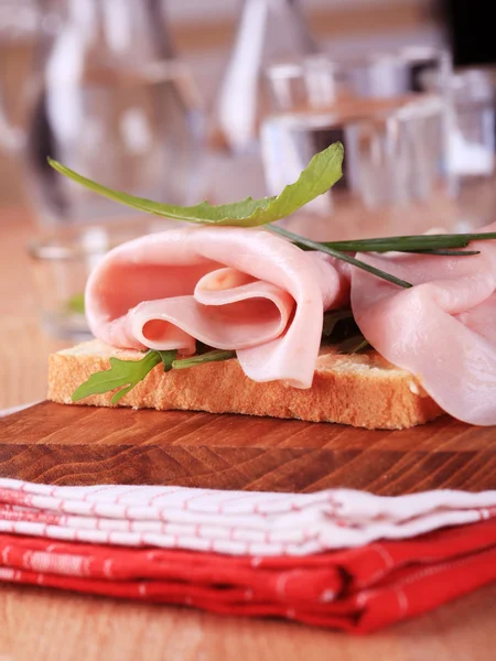 Ham sandwich — Stock Photo, Image