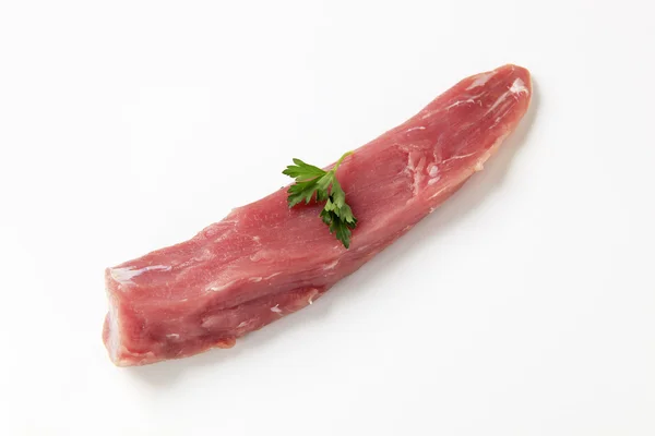 Solomillo de cerdo crudo —  Fotos de Stock