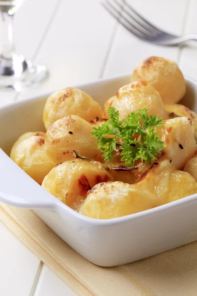 Kartoffeln mit Käse — Stockfoto