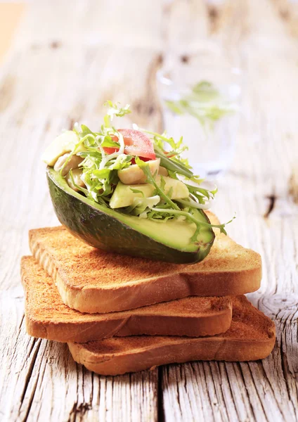 Avocado salad — Stock Photo, Image