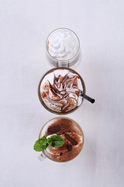 Coffee drinks — Stock Photo, Image