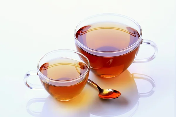 Dva šálky čaje — Stock fotografie