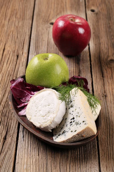 Variety of cheeses — Stock Photo, Image