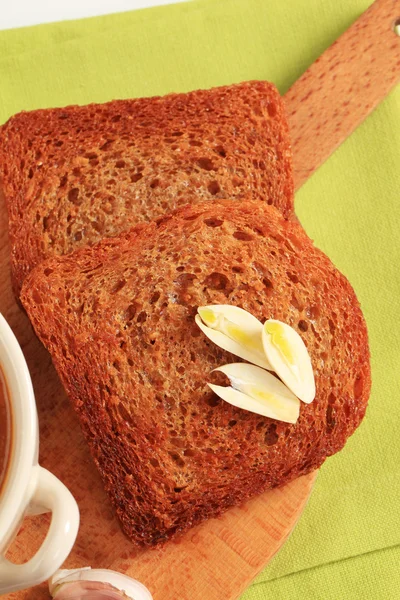 Gebratenes Brot — Stockfoto