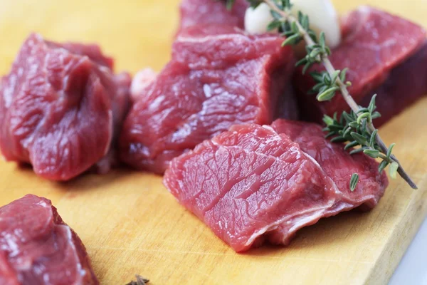 Stew meat — Stock Photo, Image