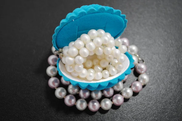 Die Perle in der Muschel. — Stockfoto
