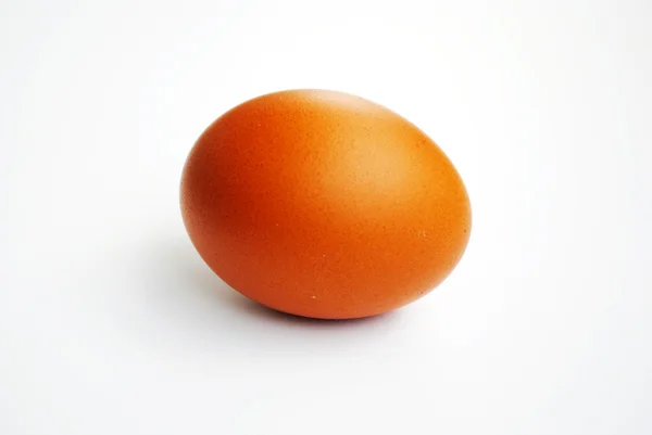 stock image The Chicken egg. The Egg insulated on white background.