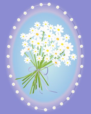 Bunch of daisies clipart