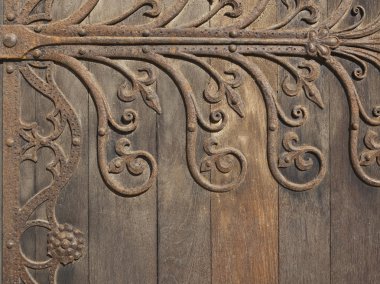 Decorative medieval ironwork 2 clipart