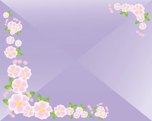 Blossom bakgrund — Stock vektor