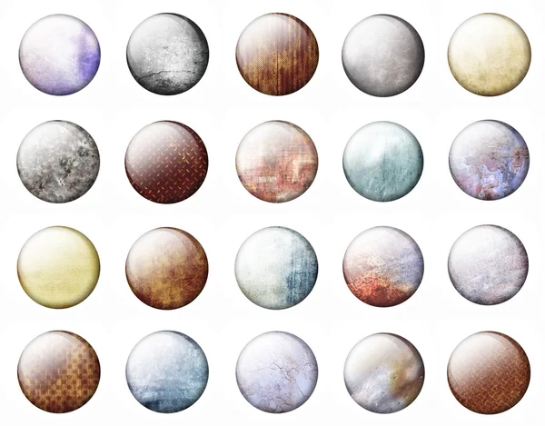 Grunge buttons — Stock Photo, Image