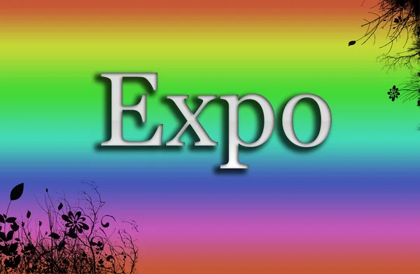 Expo, illustration — Stock Photo, Image