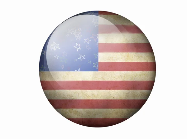 Grunge American Flag — Stock Photo, Image