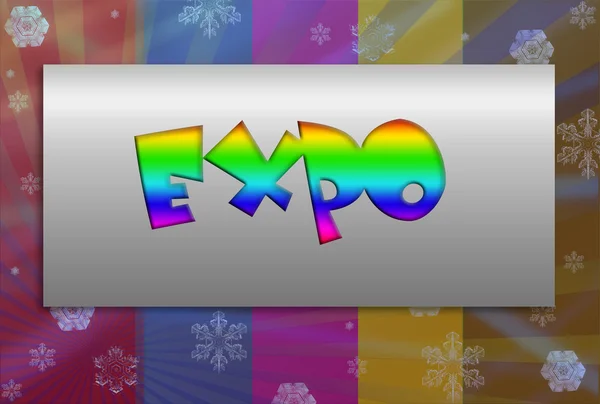 Expo, illustration — Stock Photo, Image