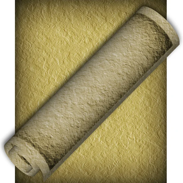 Textural viejo rollo de papel — Foto de Stock