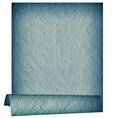 Textural old blue paper clipart