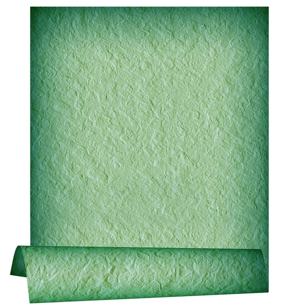 テクスチャの古い緑の紙 — ストック写真