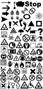 Signs prevention clipart