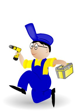 vektör çizim aracı ile Çalışan mekaniği.