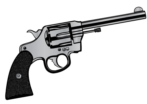Vector Illustration Pistol — Stock Vector