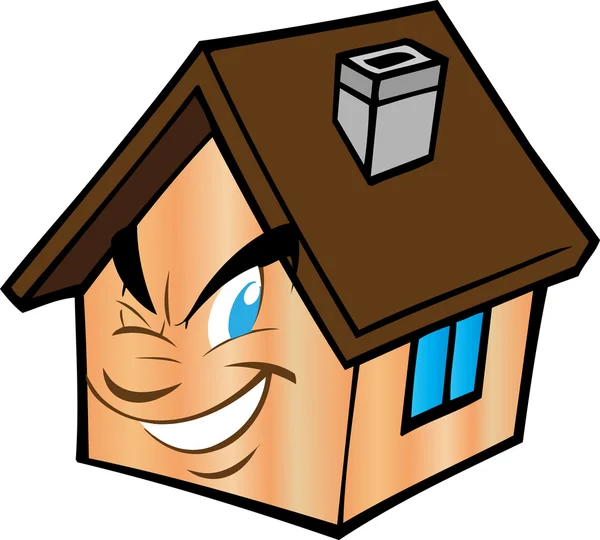 Vektor Illustrationen kleines Haus — Stockvektor