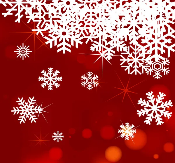 Kerstmis achtergrond vector met Eva boom decoratie — Stockvector