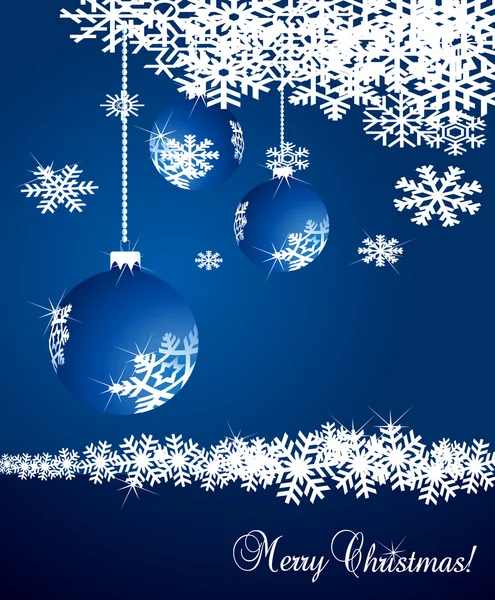 Vánoční pozadí vektor s eve strom dekorace — Stockový vektor