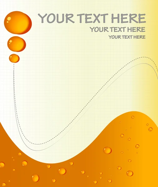 Fond d'écran orange — Image vectorielle