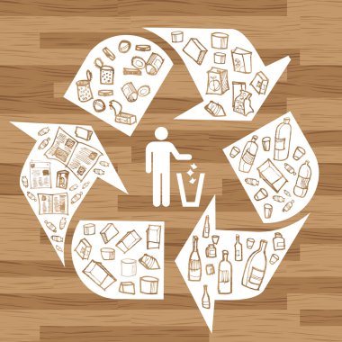 Set of ecology icons clipart