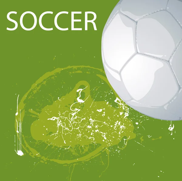 Soccer player vector — Stock Vector