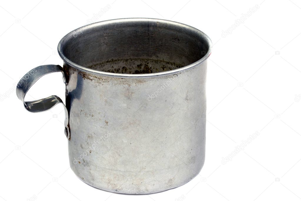 Vintage Tin Mug