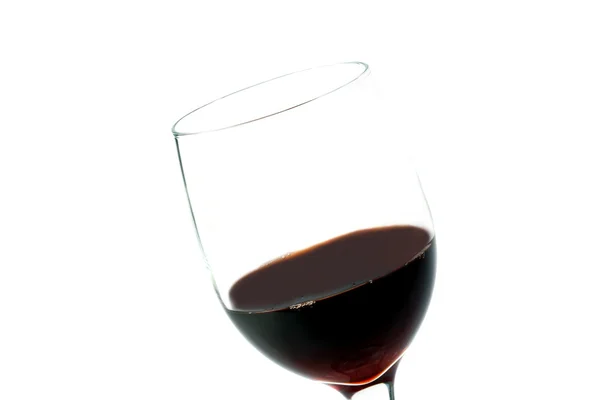 Glass of Burgundy Wine — Stock Photo, Image