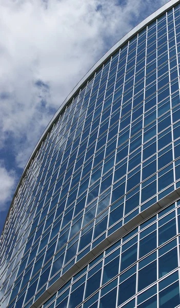 Fenster Glasfassade Bürogebäude — Stockfoto