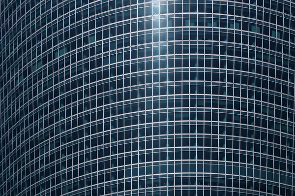 Fönster Glas Fasad Kontorsbyggnad — Stockfoto