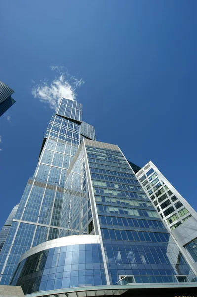 비즈니스 클로즈업 모스크바 러시아의 초고층 — 스톡 사진